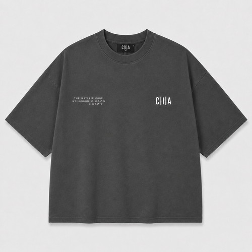 W1 Boxy Oversized Tee