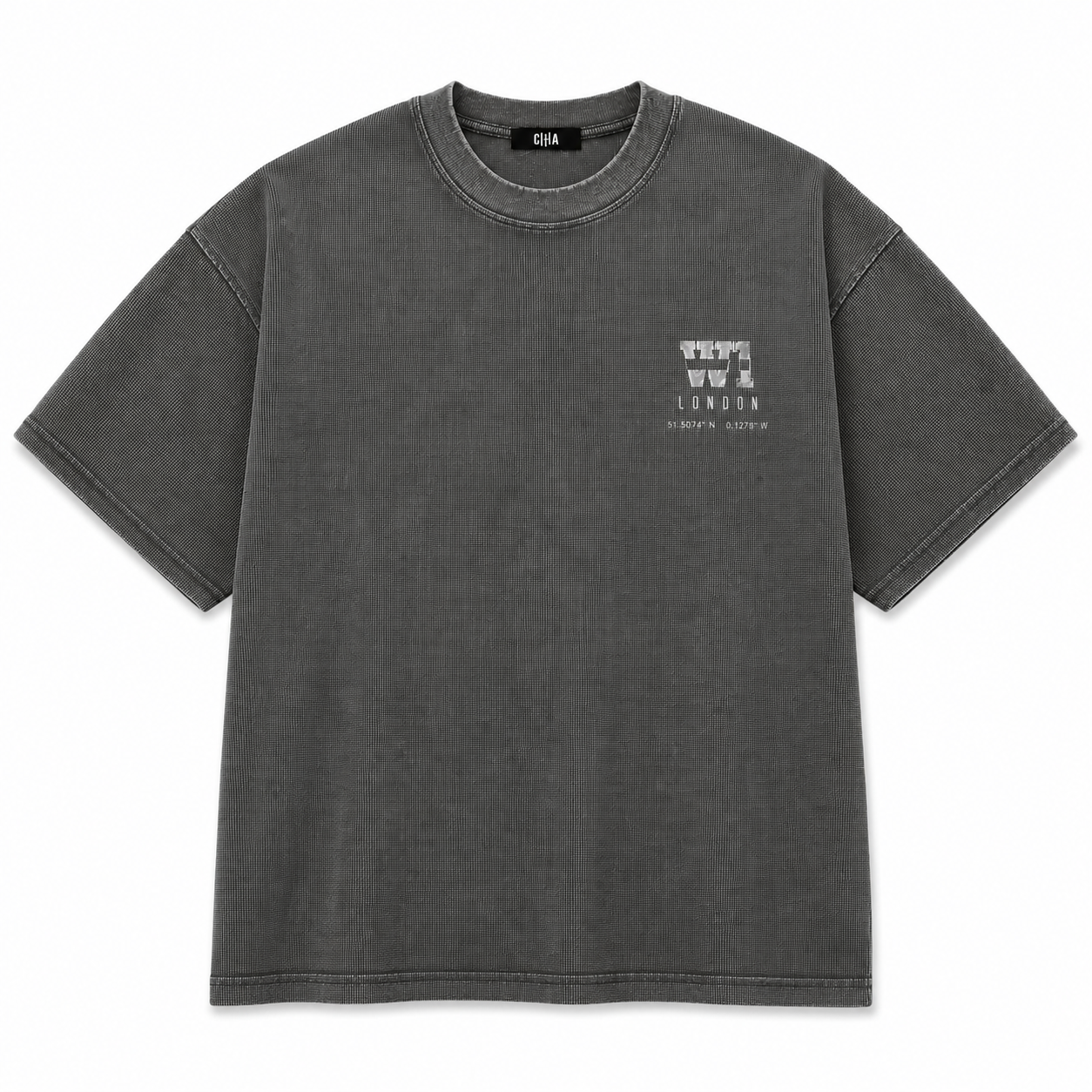 W1 Washed Waffle Knit Tee