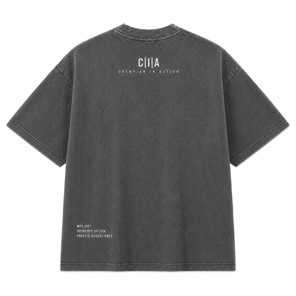 W1 Washed Waffle Knit Tee