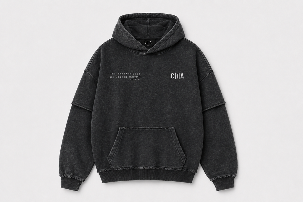 W1 Snow Washed Hoodie