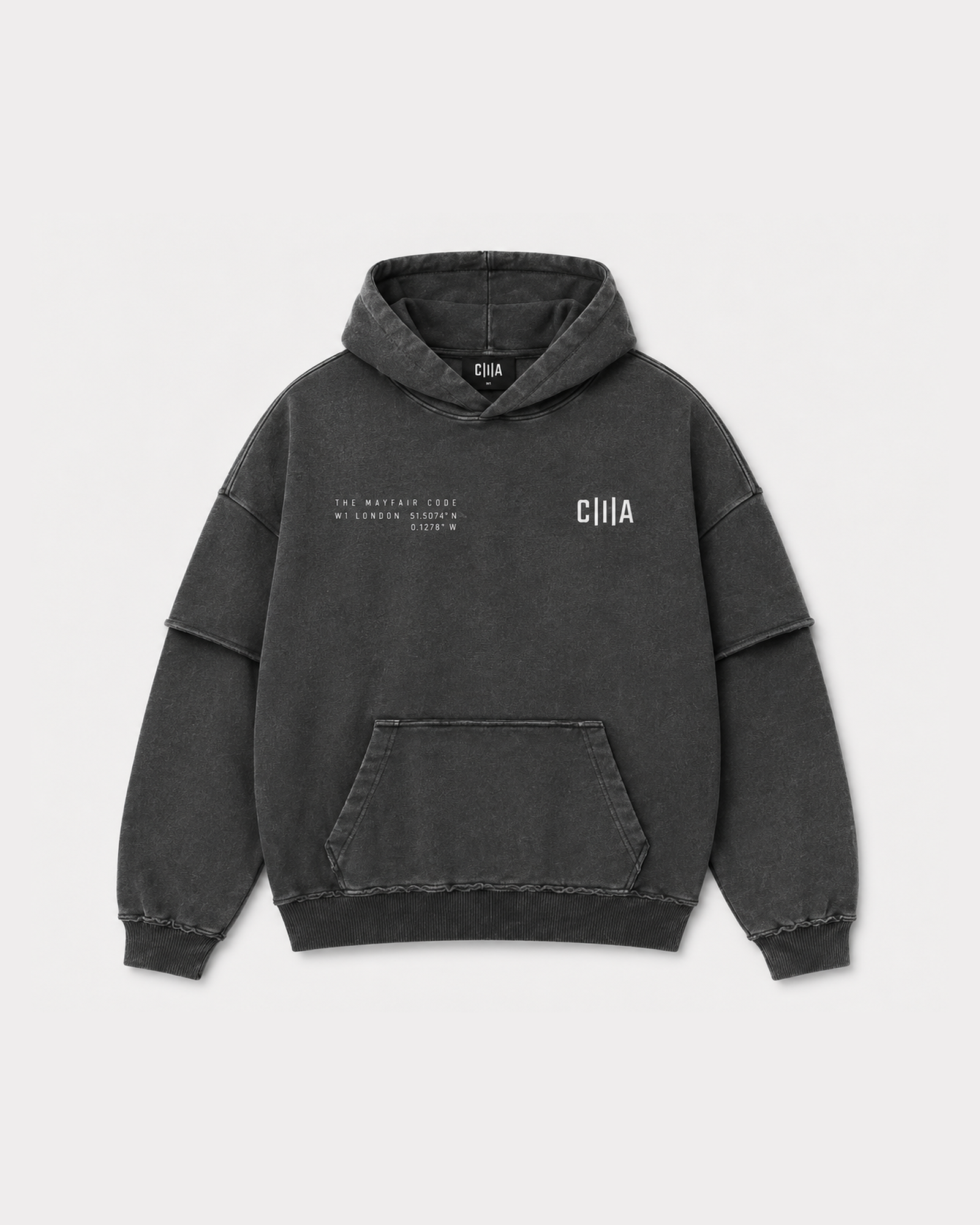 W1 Snow Washed Hoodie