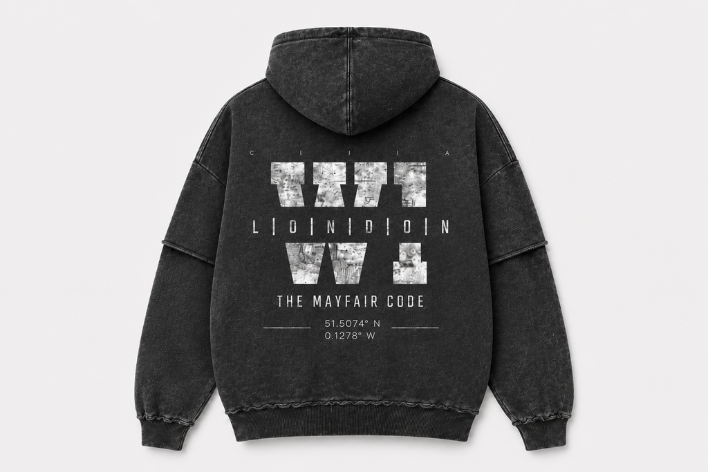 W1 Snow Washed Hoodie