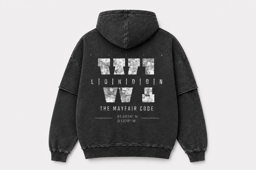 W1 Snow Washed Hoodie