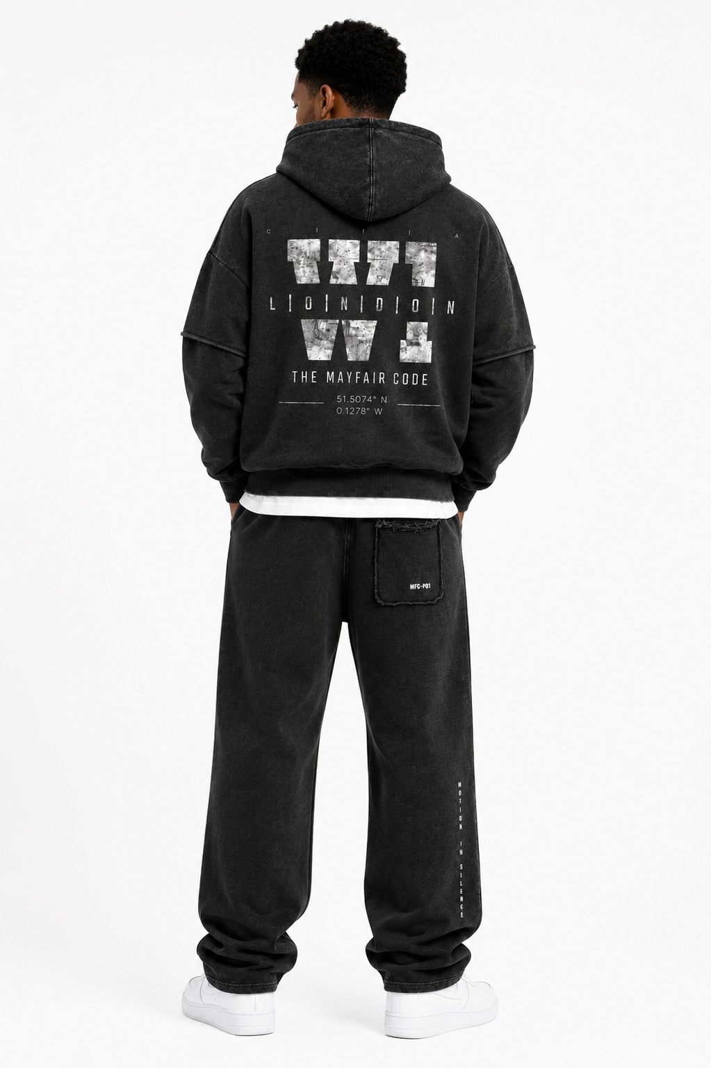 W1 Snow Washed Track Set