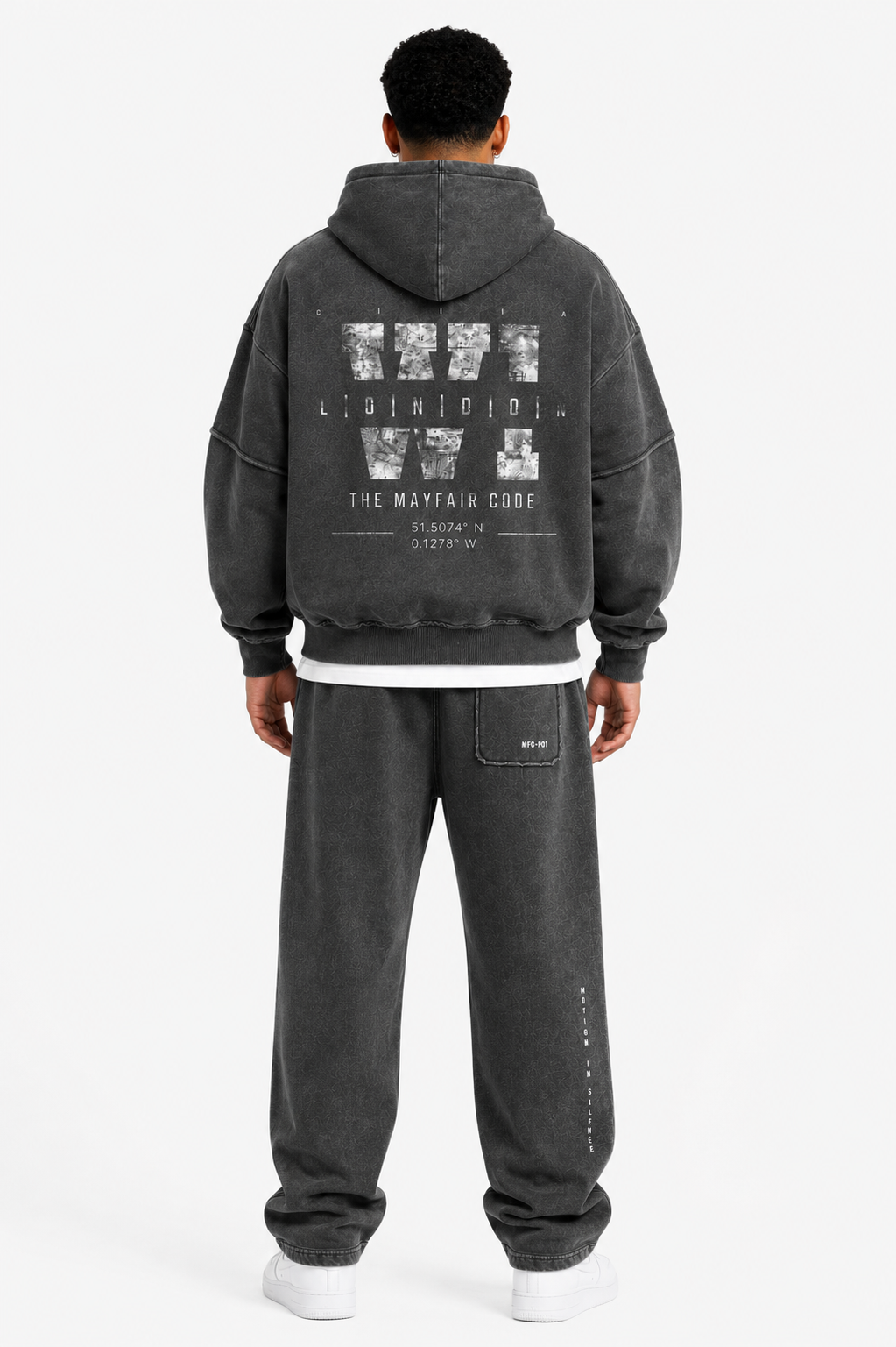 W1 Snow Washed Track Set