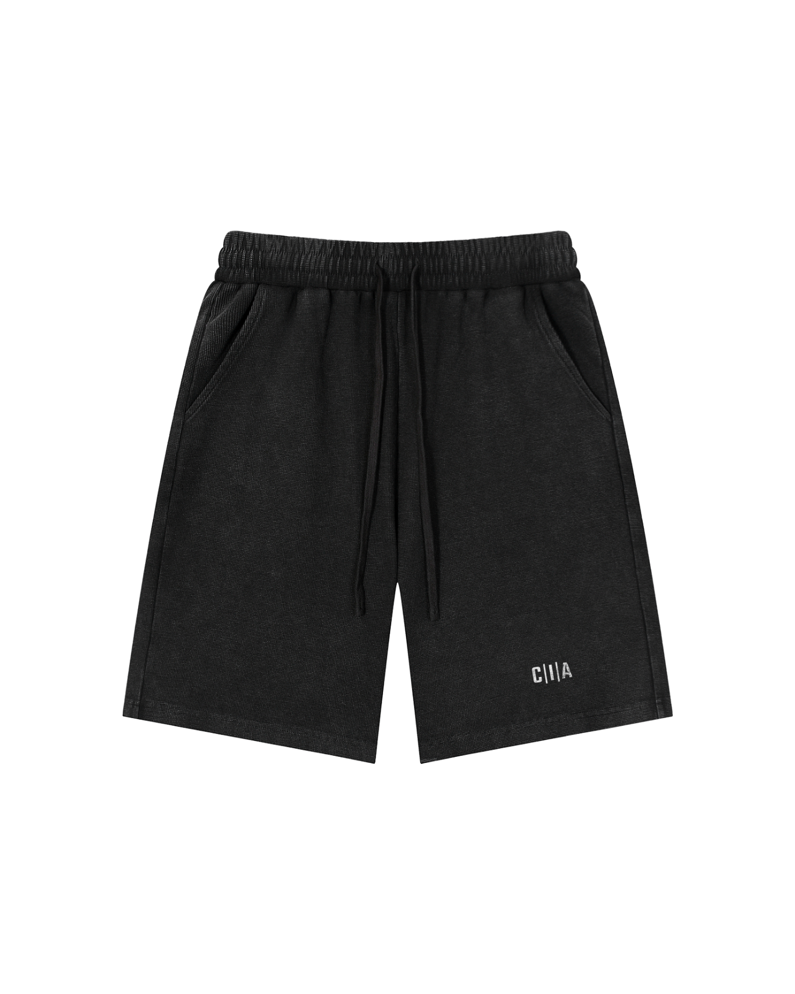 W1 Washed Waffle Knit Shorts