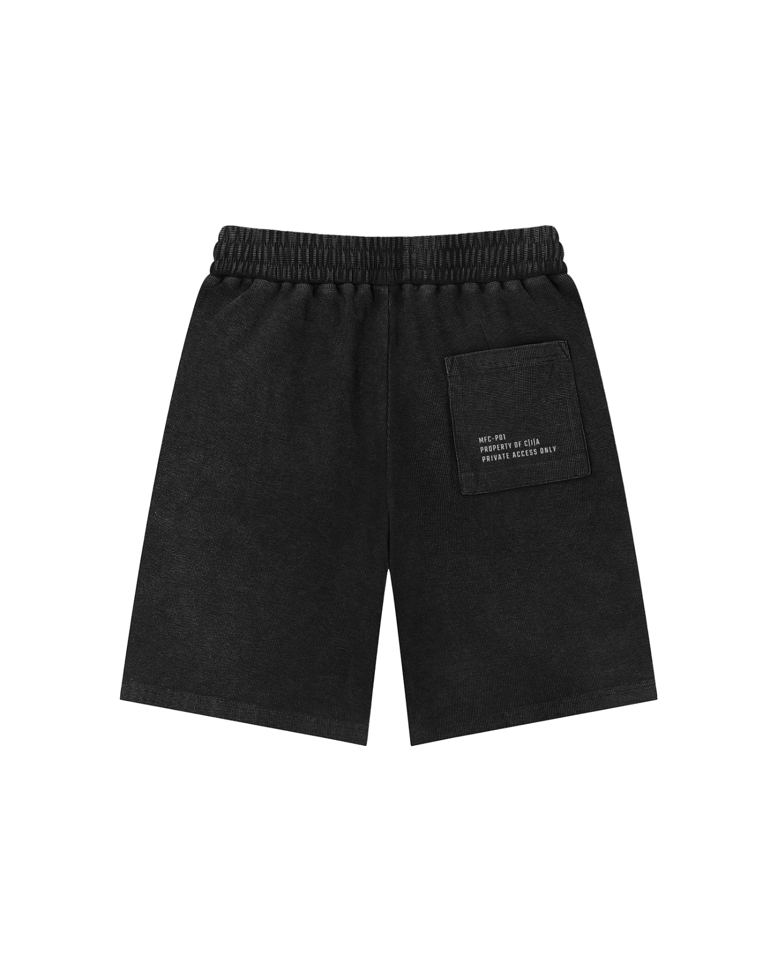 W1 Washed Waffle Knit Shorts