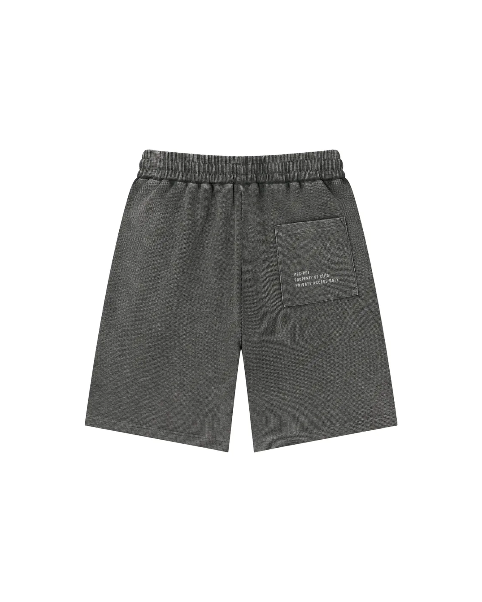 W1 Washed Waffle Knit Shorts