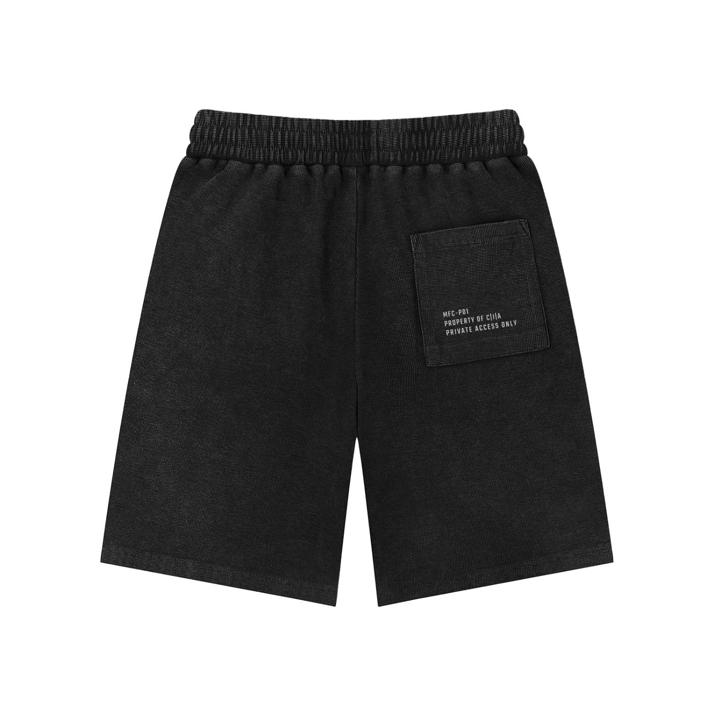 W1 Washed Waffle Knit Shorts