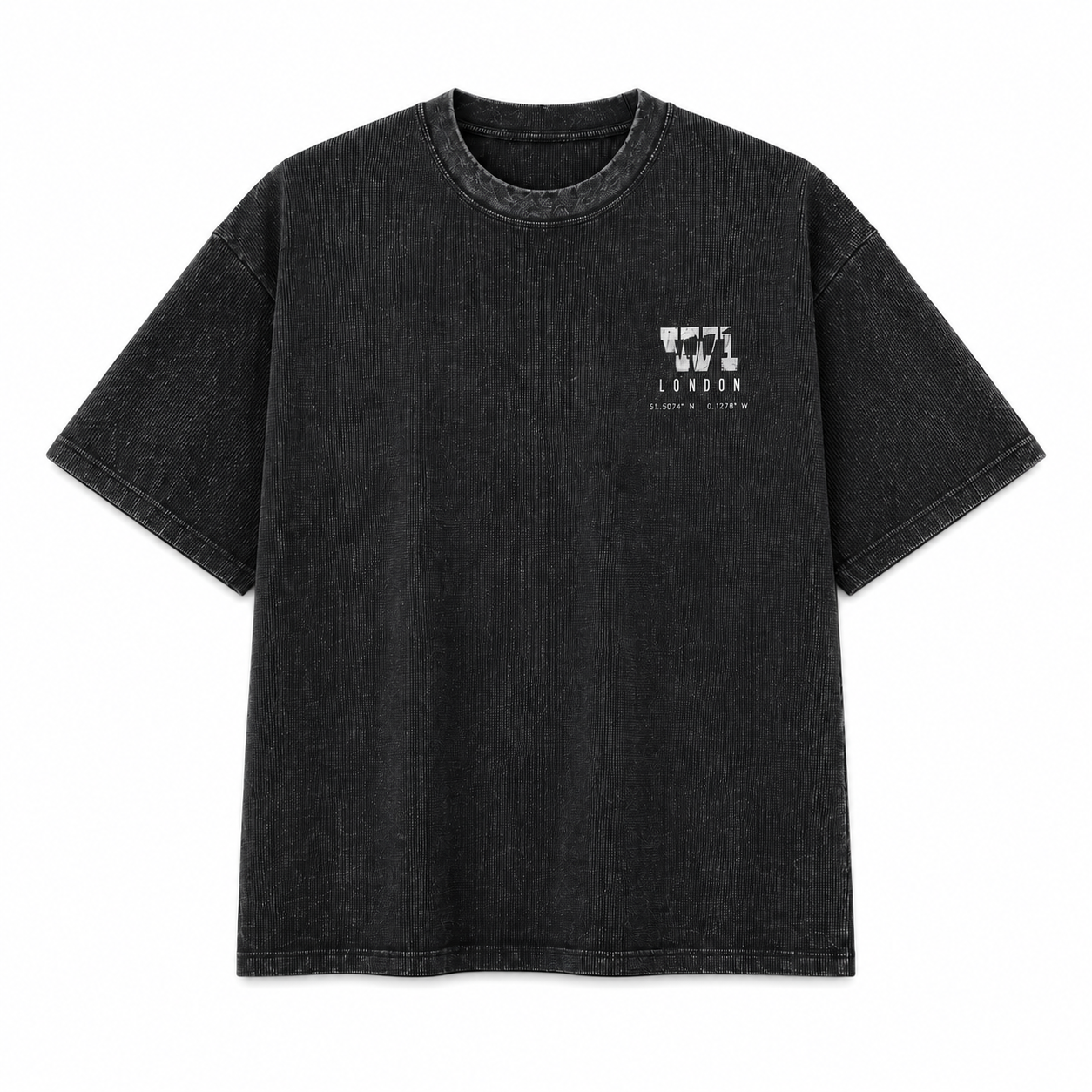 W1 Washed Waffle Knit Tee
