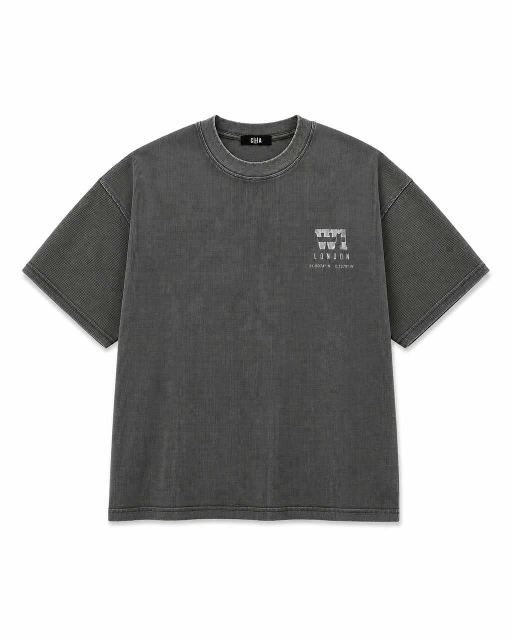 W1 Washed Waffle Knit Tee