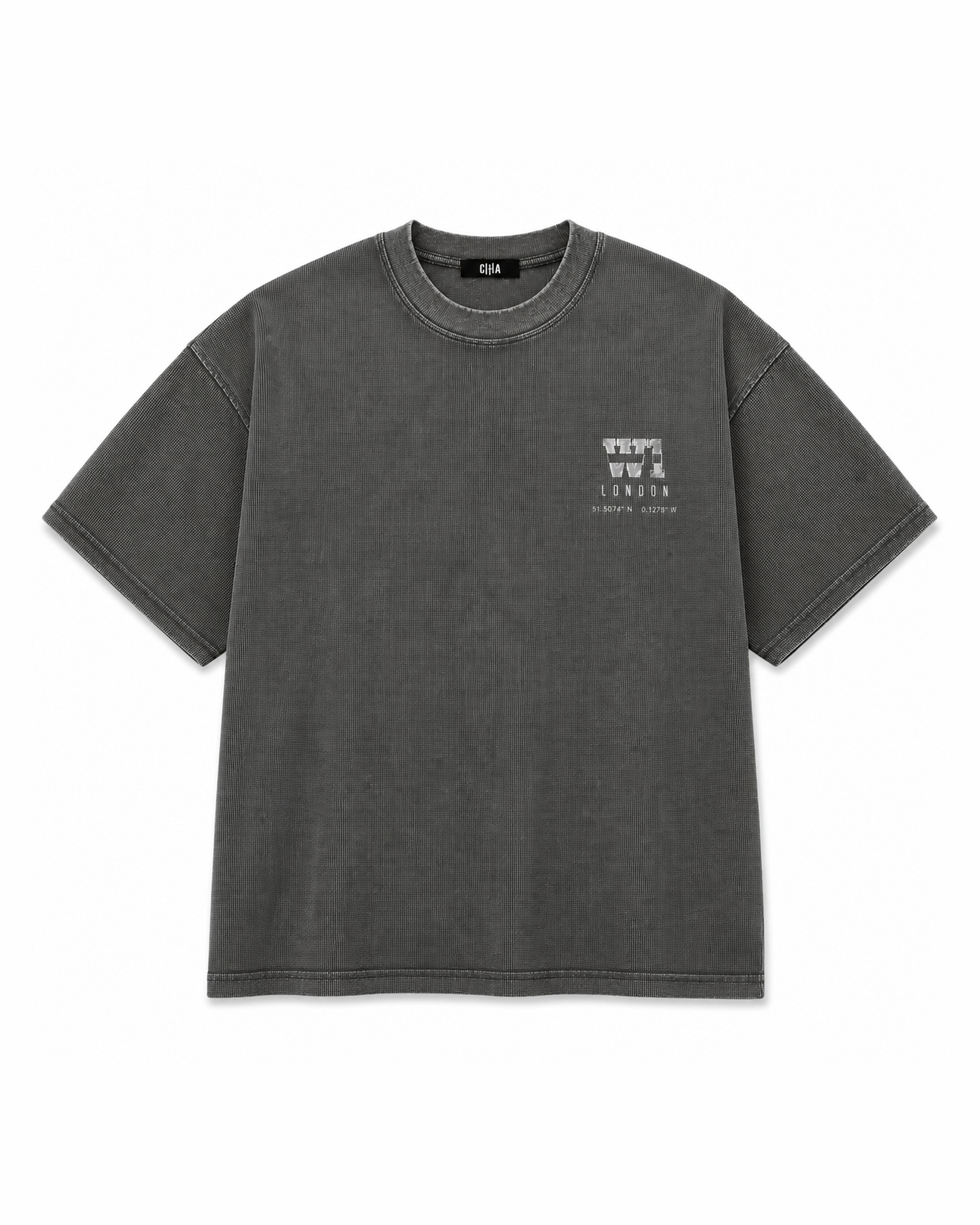 W1 Washed Waffle Knit Tee