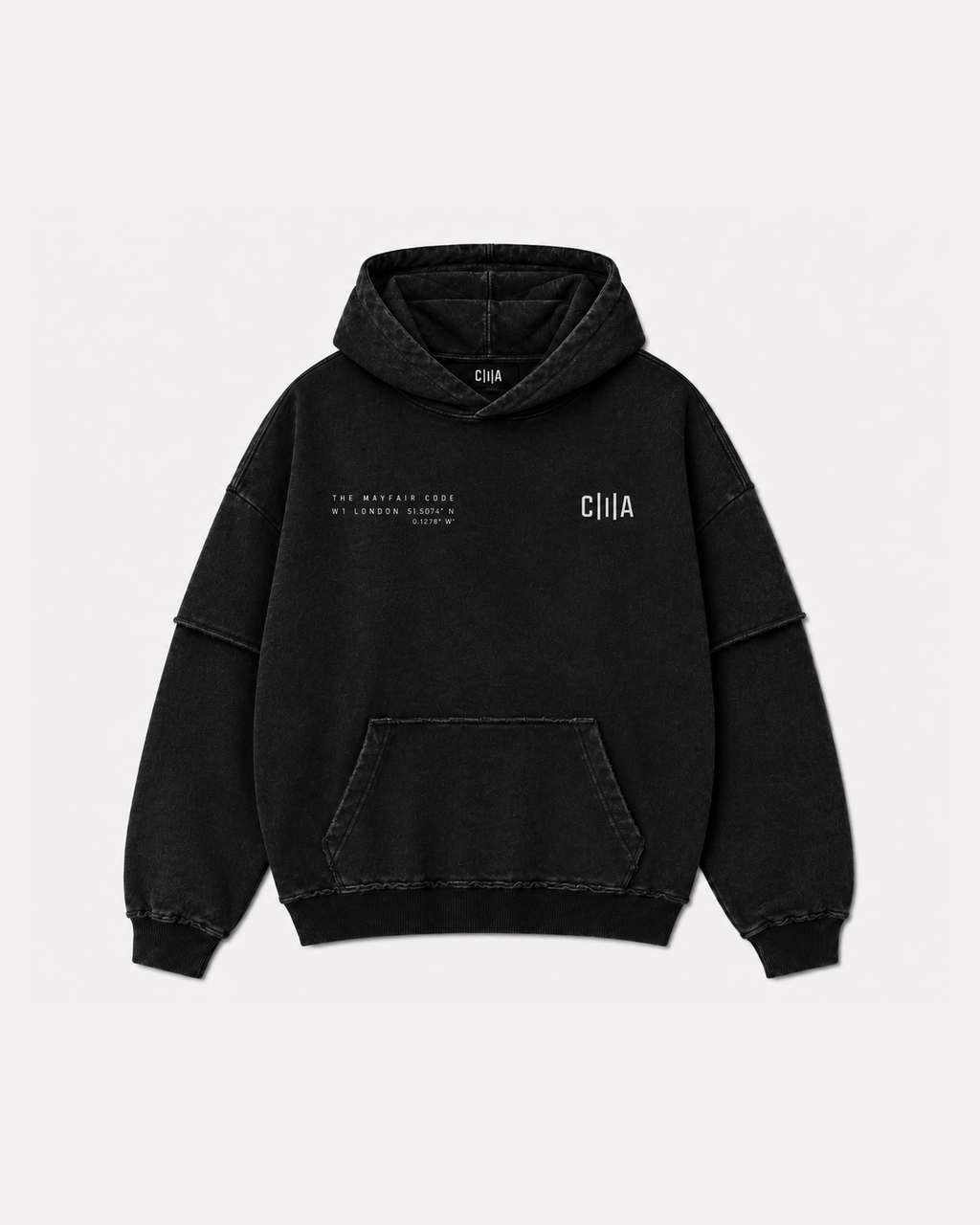 W1 Snow Washed Hoodie