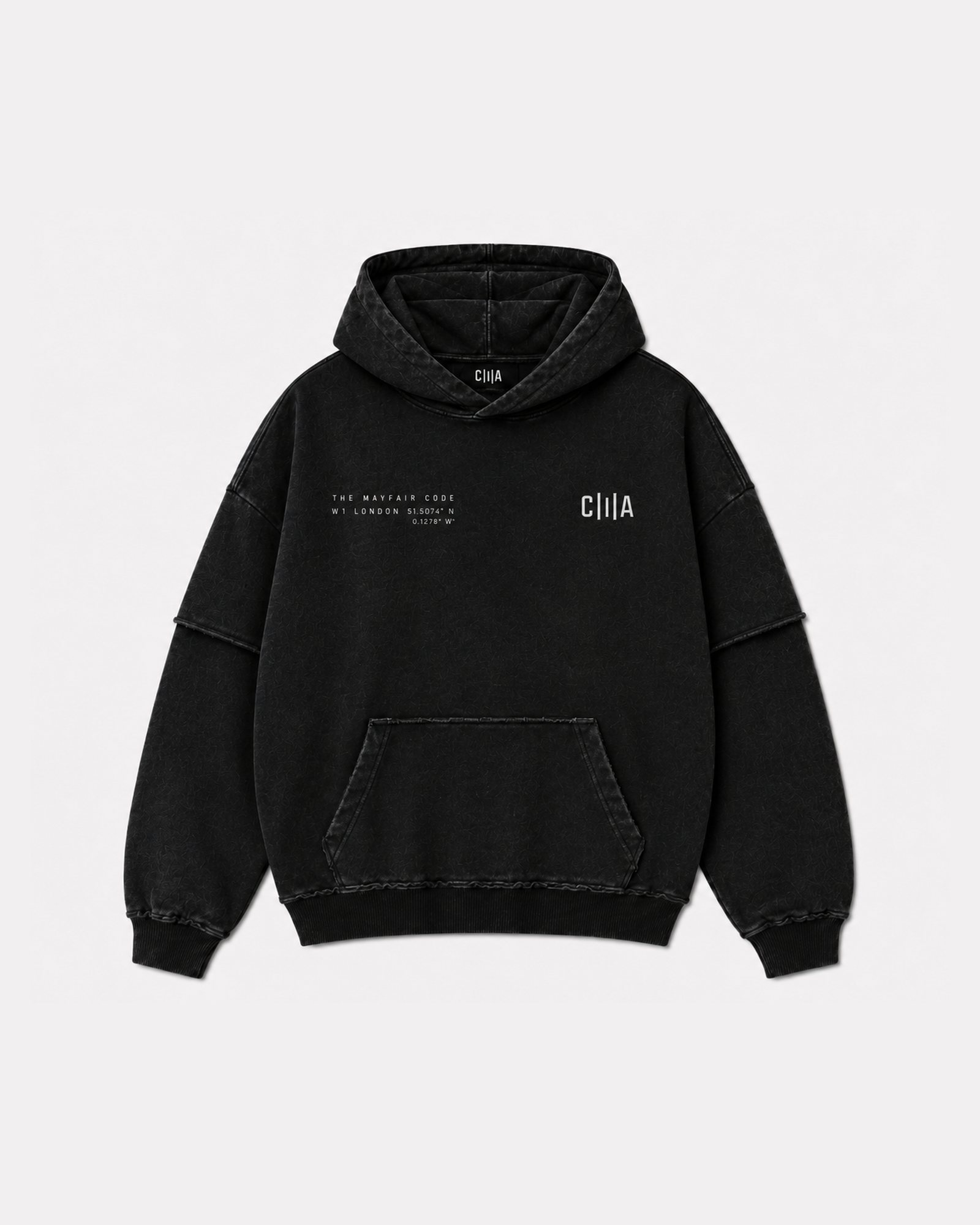 W1 Snow Washed Hoodie