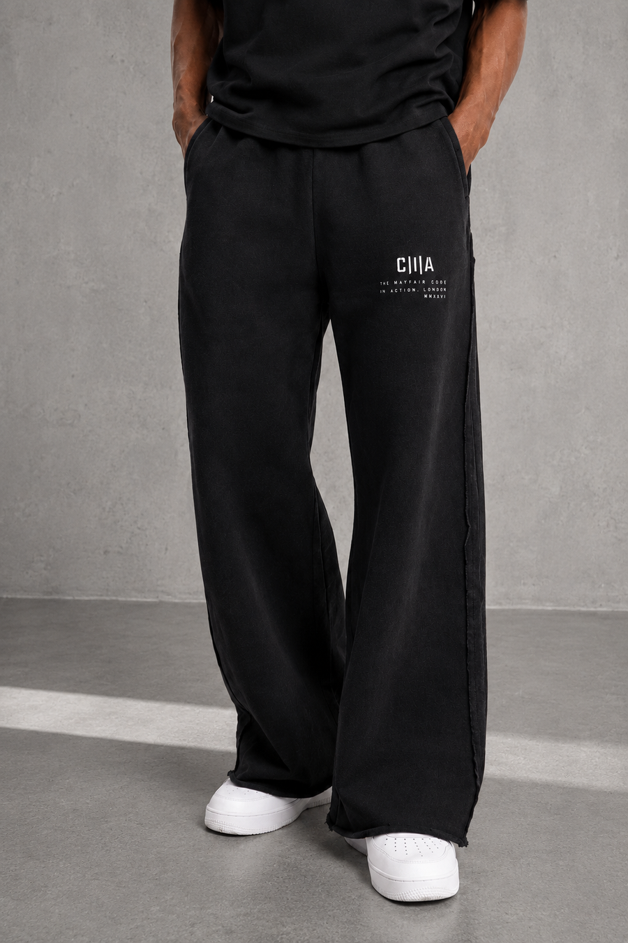 W1 SNOW WASHED SWEATPANTS