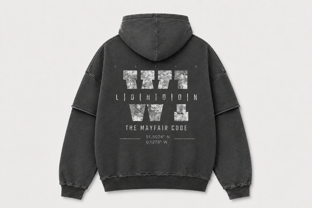 W1 Snow Washed Hoodie